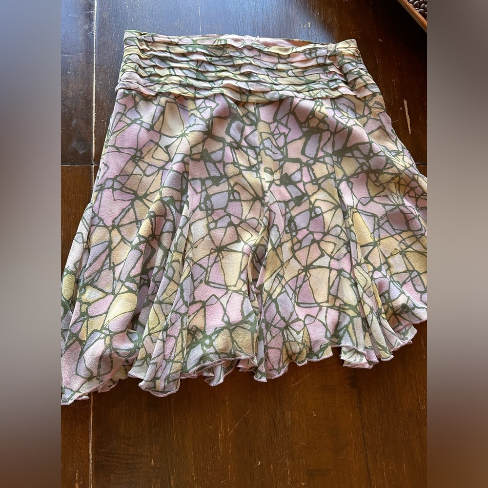 Diane von Furstenberg (DVF) silk skirt, size 2